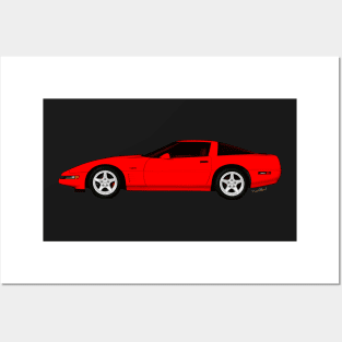 C-4 ZR-1 Corvette Posters and Art